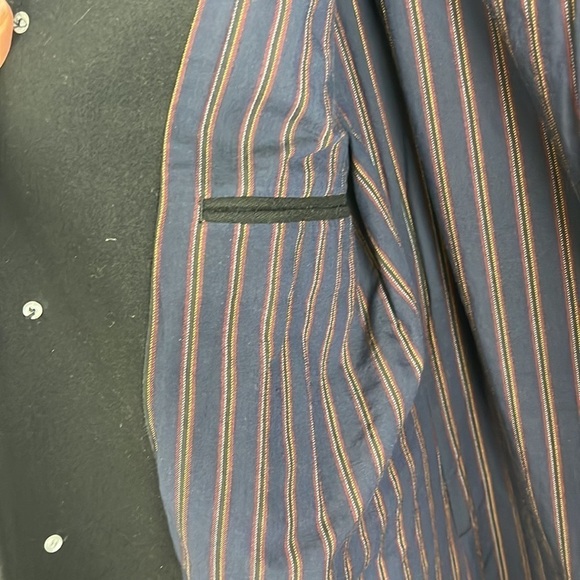 Dekker Wool-Blend Military-Style Black Coat - Picture 8 of 8